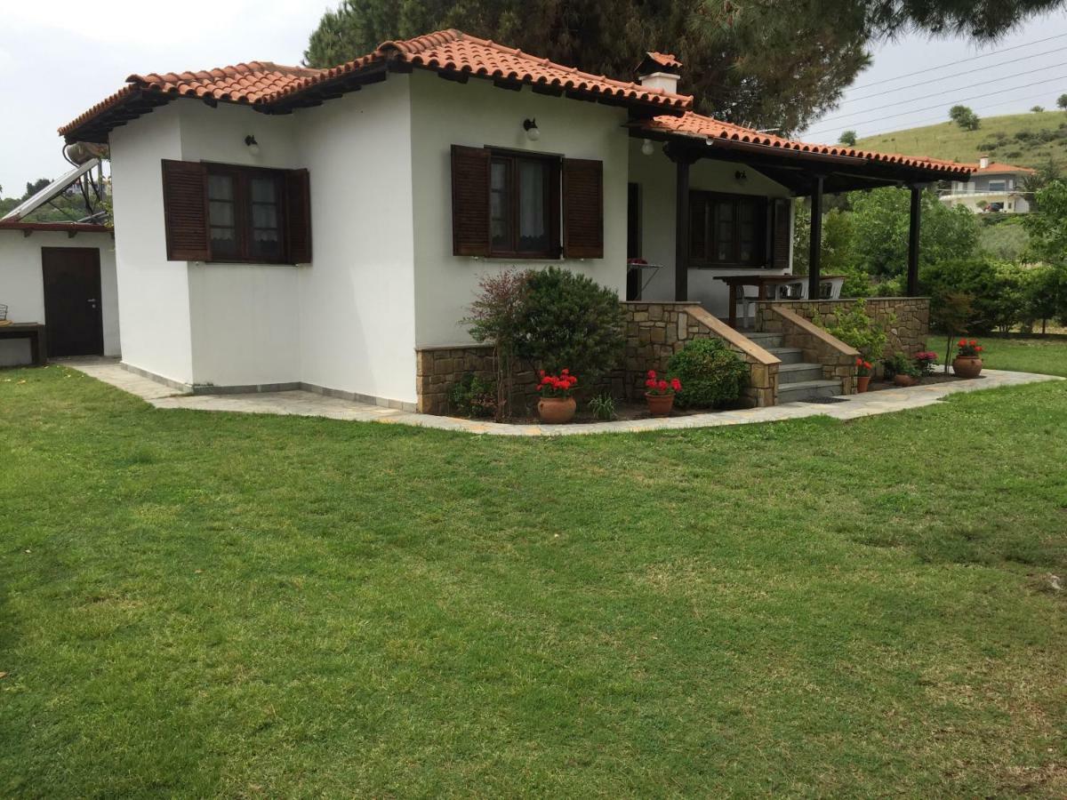 Athos View Villa By The Sea Ormos Panagias Exterior foto
